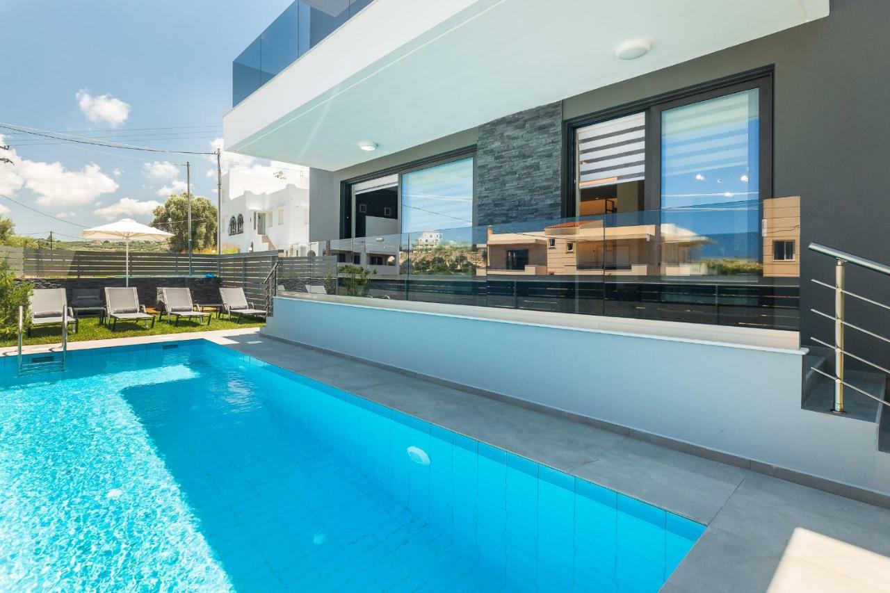 Nisos Villa, Pool & Heated Spawhirlpool, Walking To Beach, By Thinkvilla Сфакаки Экстерьер фото